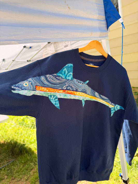 Fish Appliqué Crew