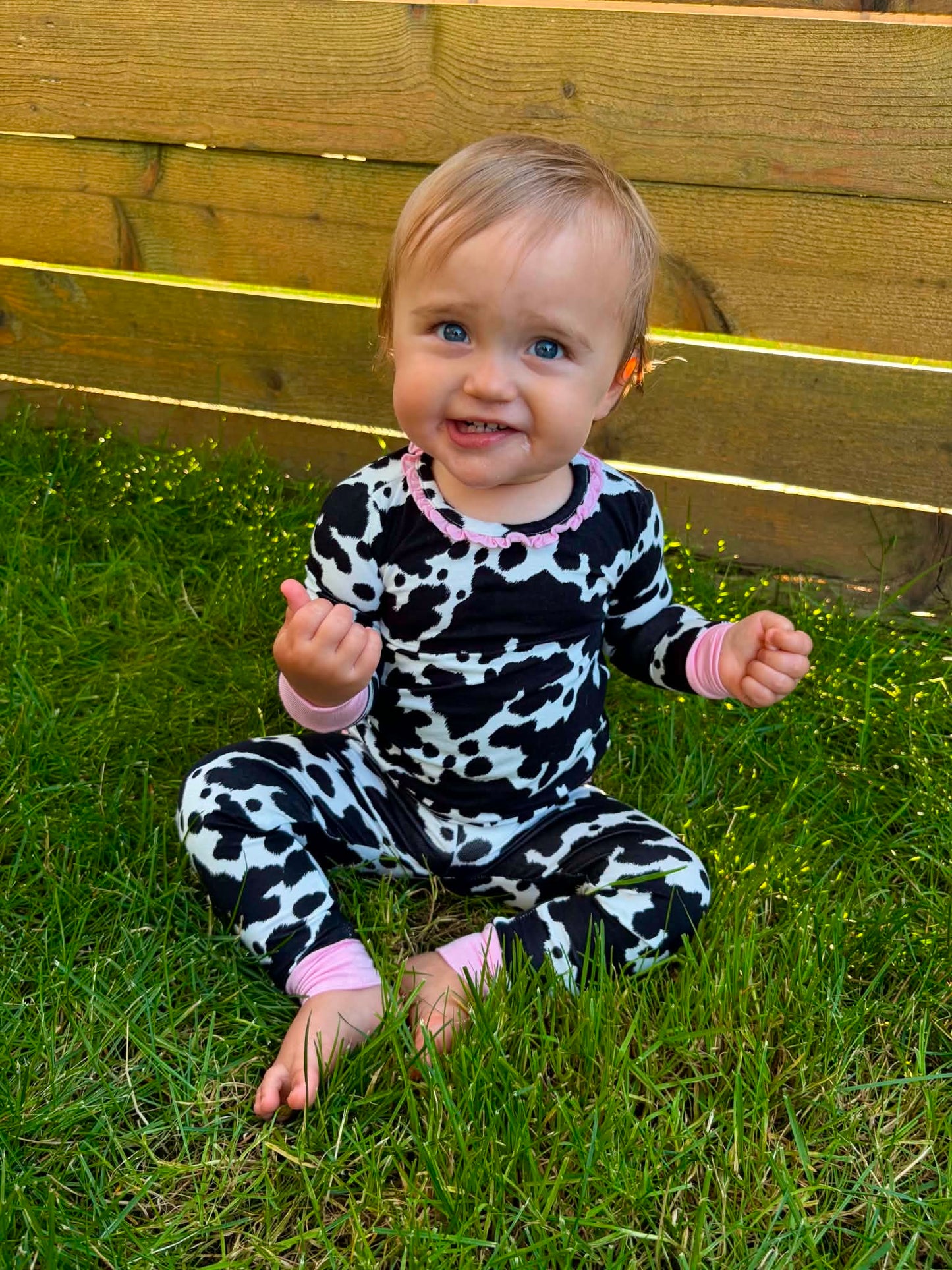 Toddler Girls Moo Bamboo
