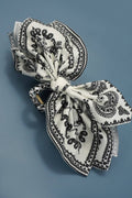 PAISLEY BOHO VINTAGE HAIR CLAW CLIPS