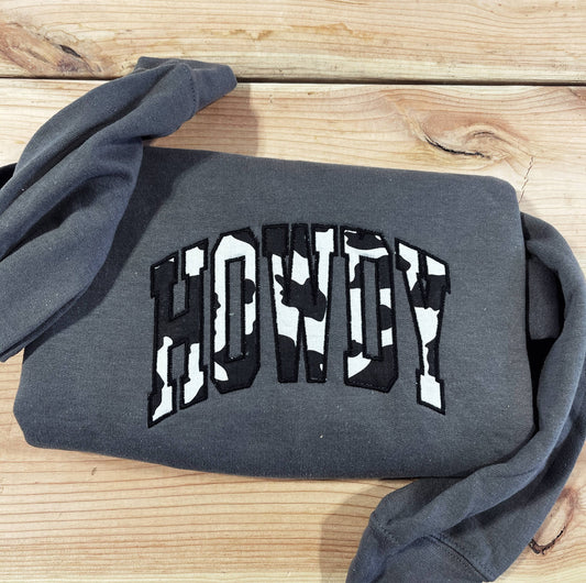 Howdy | Embroidered Sweatshirt