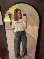 I Enjoy Long Walks Thrift Shopping Embroidery