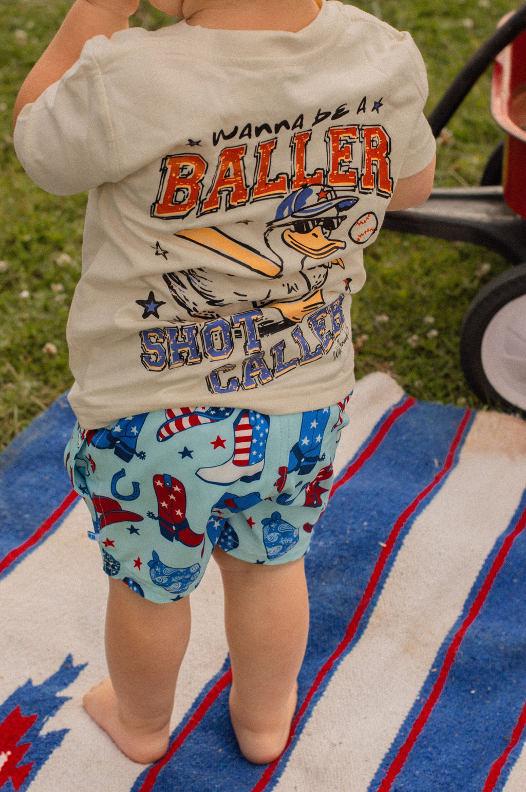 Stars & Spurs Swim Trunks
