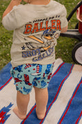 Stars & Spurs Swim Trunks