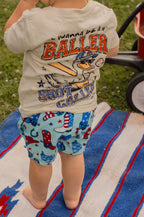 Stars & Spurs Swim Trunks