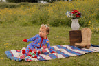 Red, White & Cozy Convertible Footies