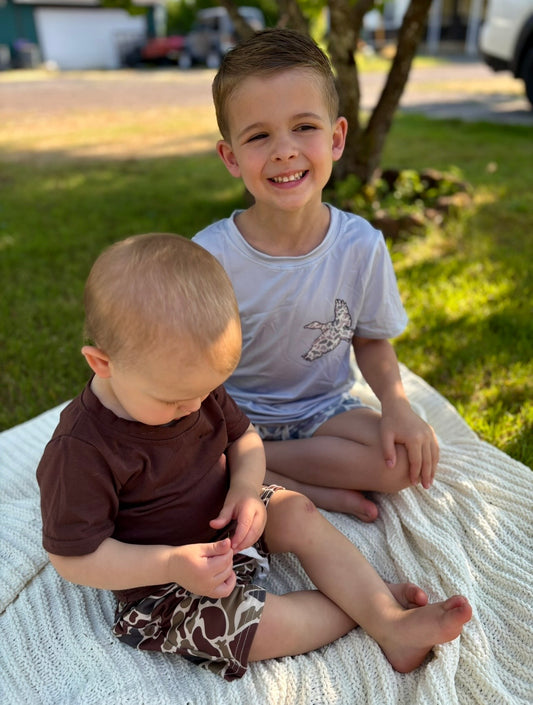 Boys Grey Duck Camouflage Set