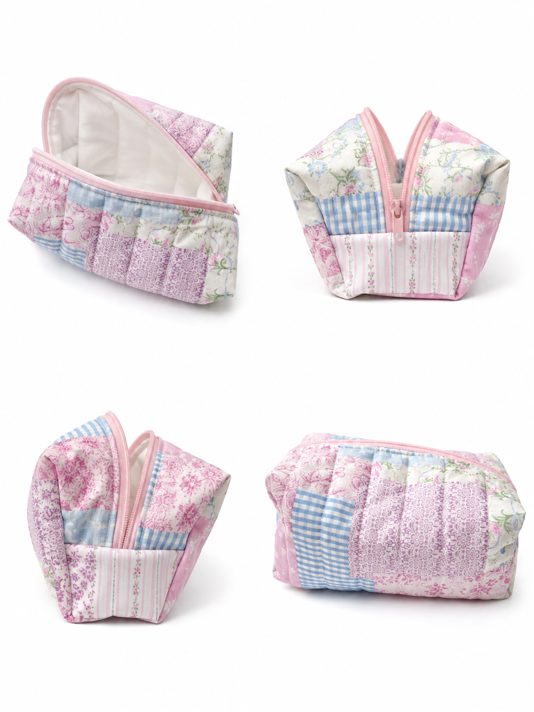 Handmade Patchwork Makeup Bag
