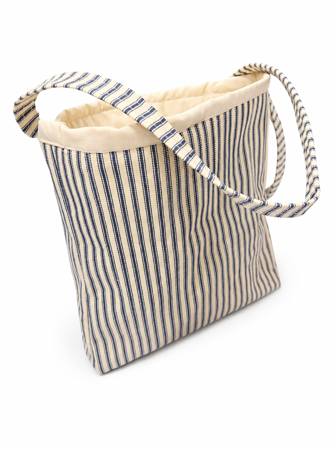 Blue Ticking Stripe Crossbody Bag✨