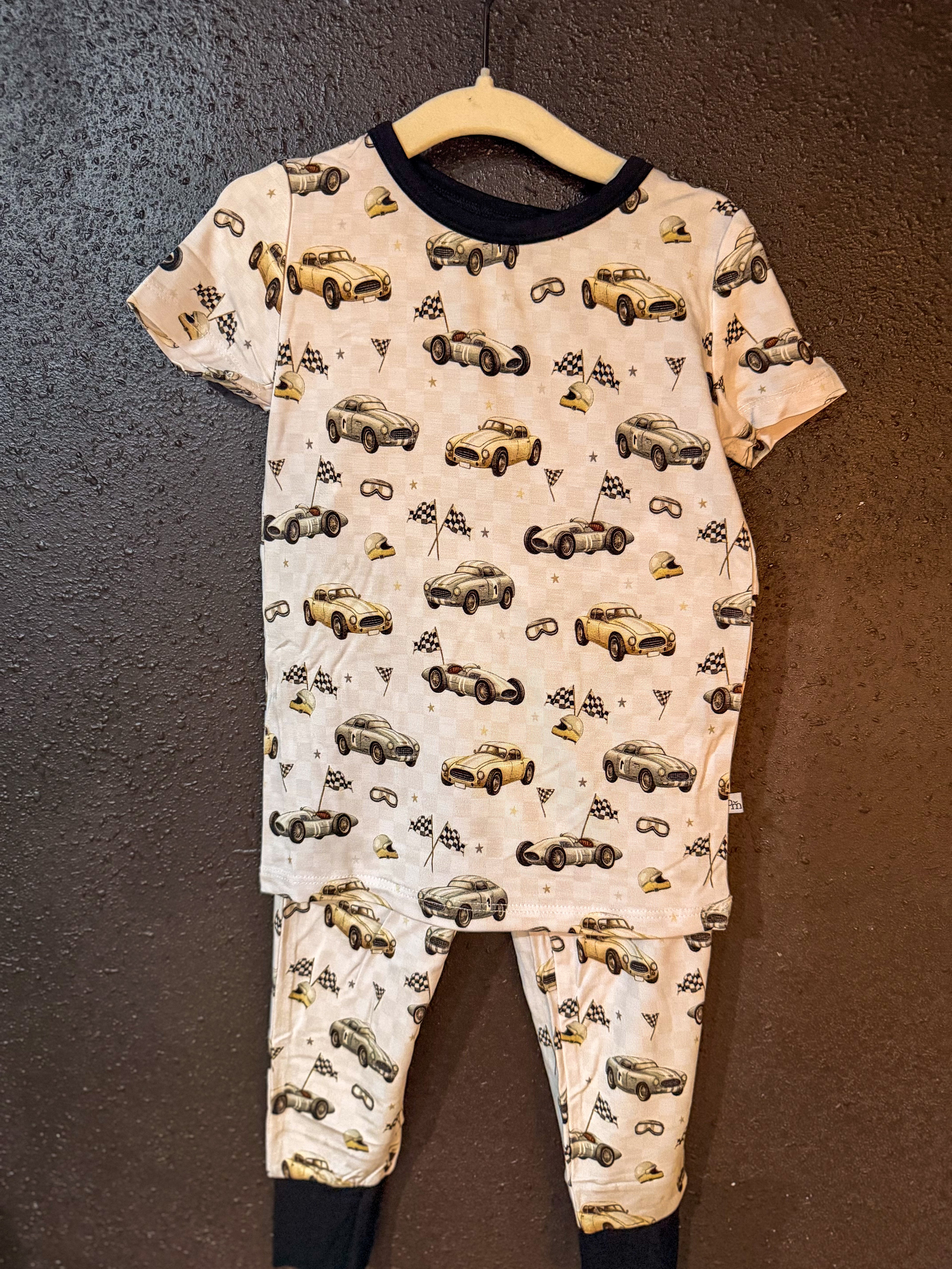 Race Car | Bamboo Short Sleeve Pajamas