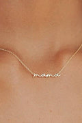 18K STAINLESS STEEL TARNISH FREE MAMA NECKLACE
