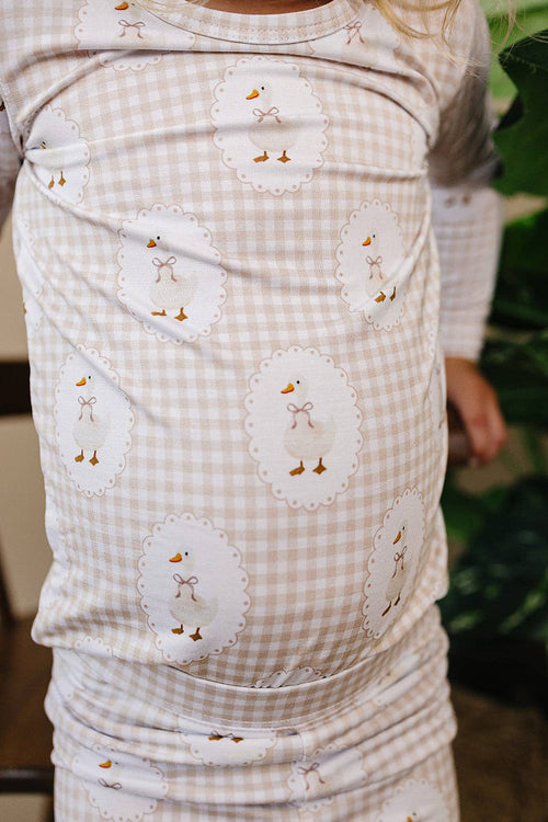 Bamboo Two Piece Set | Gingham & Goose