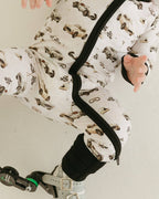 Race Car | Bamboo Zipper Pajamas