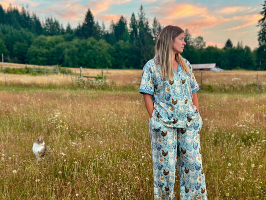 Chicken Luxe PJ Set