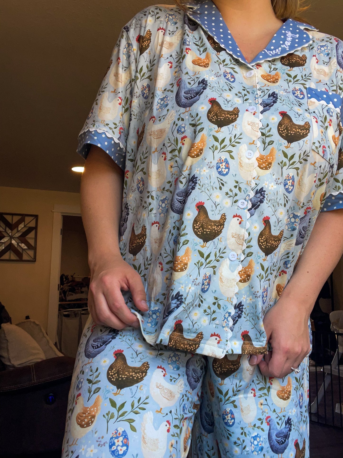 Chicken Luxe PJ Set